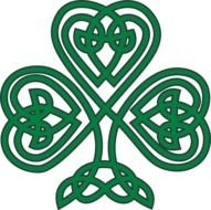 Celtic Shamrock Clip Art N3