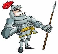 Medieval Knight Clip Art N3