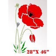 Large Flower Stencils Printable