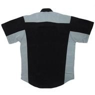 Plain Black Shirt Front And Back