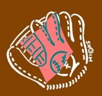 Baseball Glove Clip Art N9