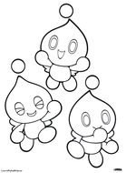 Sonic Coloring Pages