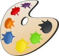 Color Palette Clip Art N2