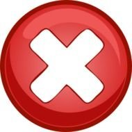 Red X Clip Art N4