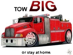 Cartoon Tow Truck N3