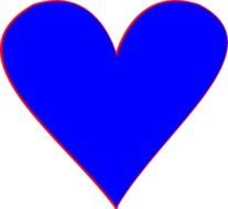 Blue Heart Clip Art N9