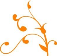Free Weddings Swirls Clip Art N6