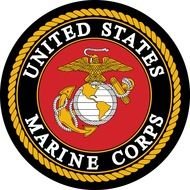 United States Marine Corps like an emblem