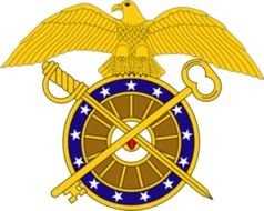 US Army Quartermaster Insignia drawing