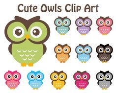 Cute Owl Clip Art Free N13