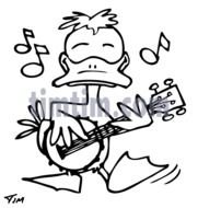 Cartoon Banjo