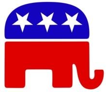 Republican Party Elephant Logo N3