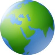 World Globe Clip Art N11