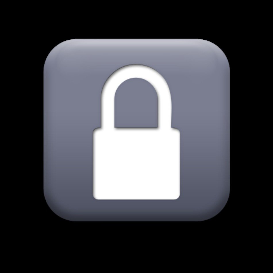 Lock Icon Clip Art