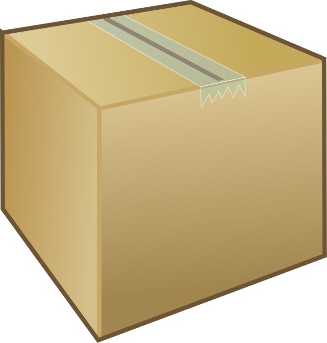Cardboard Box Clip Art N6