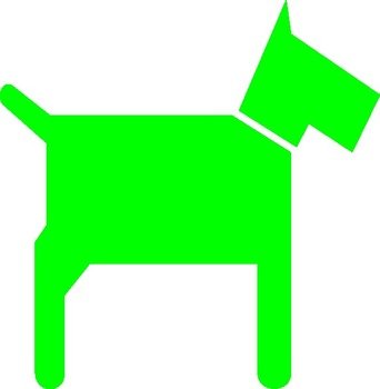 Blue Dog Clip Art