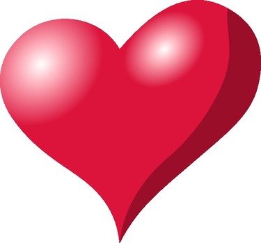 Red Heart Clip Art N13