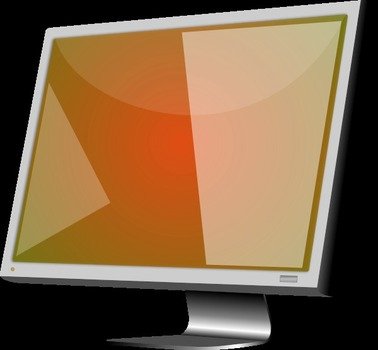 Art Clip Monitor Computer Screen