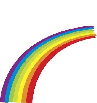 Cartoon Rainbow Clip Art N7