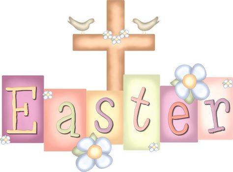 Christian Religious Easter Clip Art N2