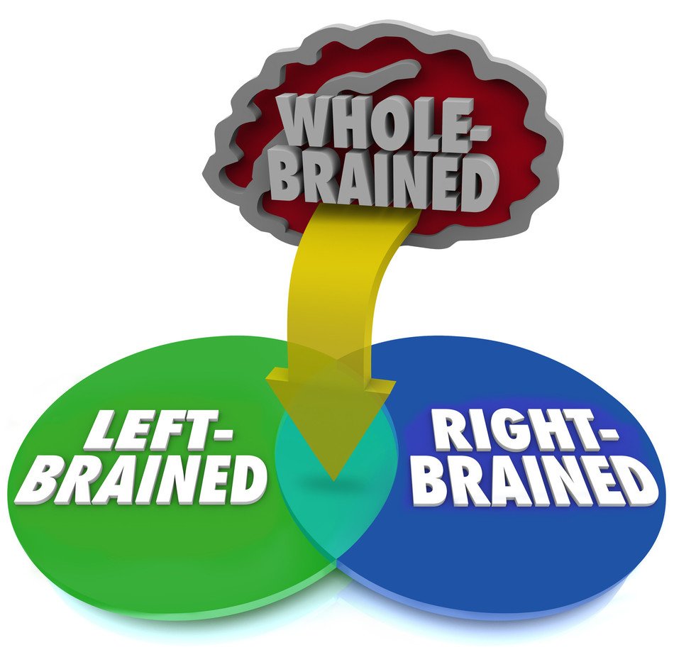 Left And Right Side Of Brain Clip Art