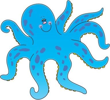 Octopus Clip Art N16