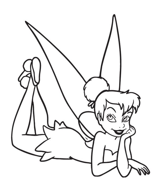 Tinkerbell Coloring Pages To Print N2