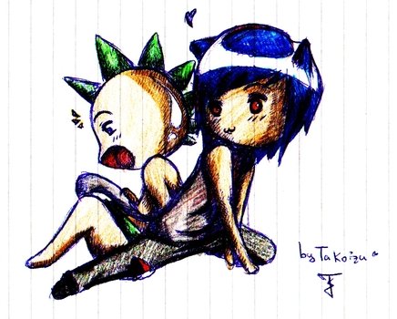 Cute Anime Chibi Love