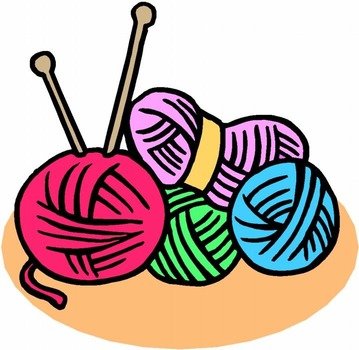 Knitting Needles Clip Art N3