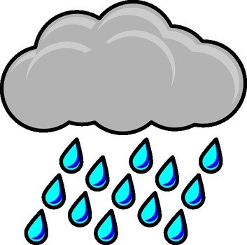 Cartoon Rain Cloud Clip Art N10
