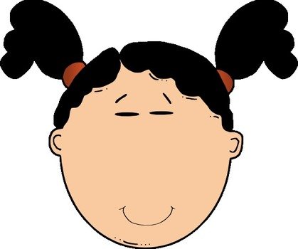 Chinese Girl Clip Art N2