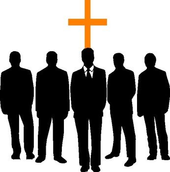 African American Christian Men Clip Art N2