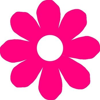 Pink Flowers Clip Art N12