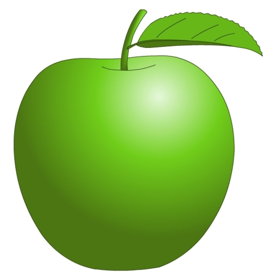 Green Apple Clip Art N8