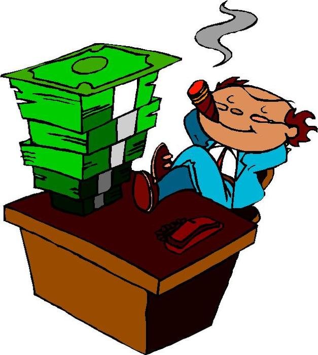 Rich Man With Money