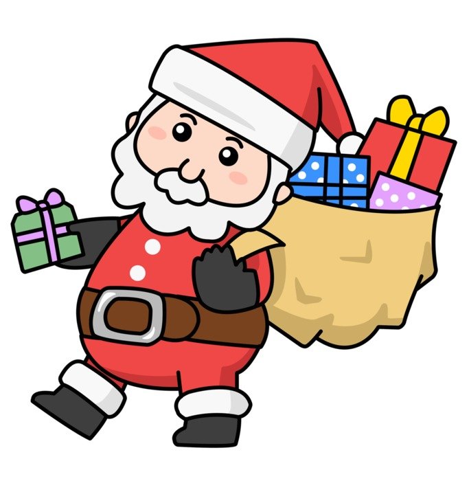 Cartoon Santa Clip Art N4