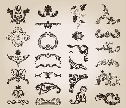 Vintage Floral Design Patterns