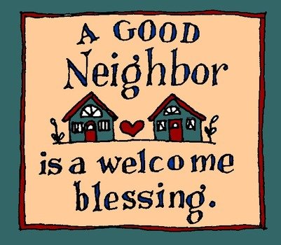 Good Neighbor Clip Art