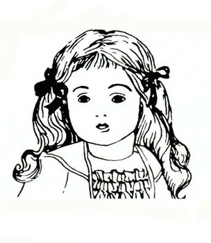 Doll Clip Art Black And White N2