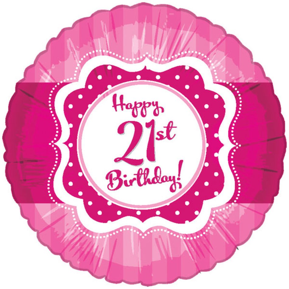 Happy 70th Birthday Balloon Pink
