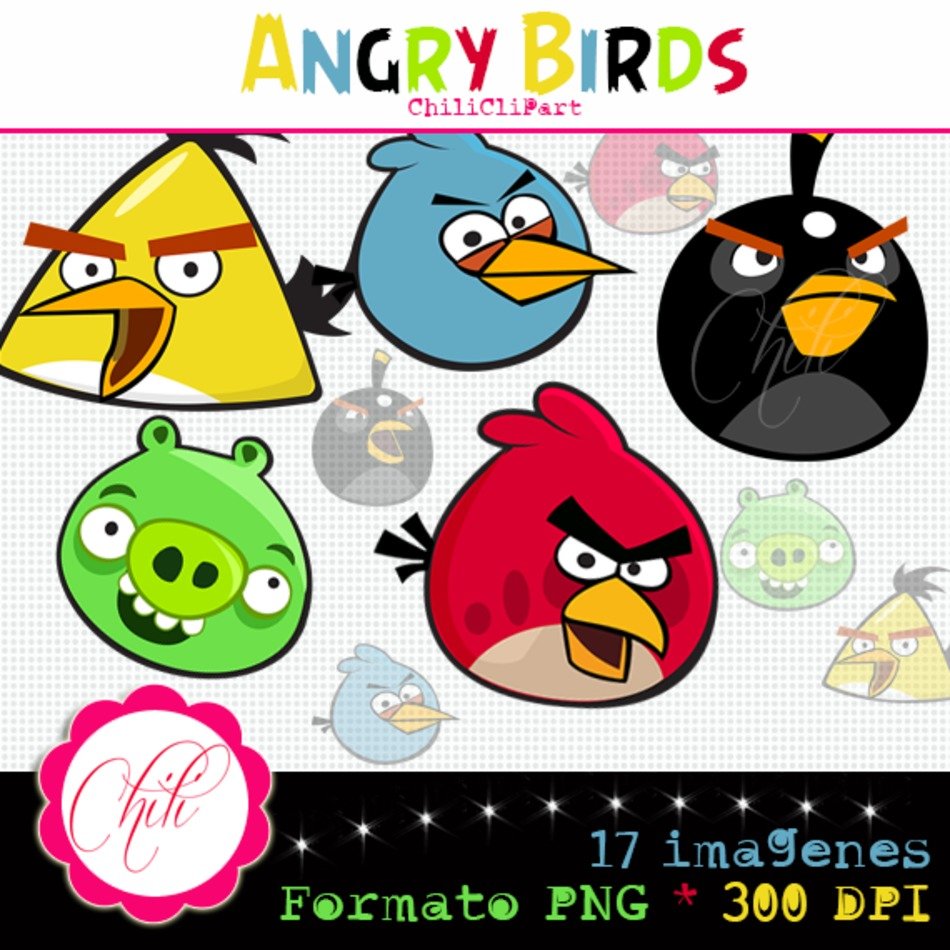Angry Birds Clip Art N5