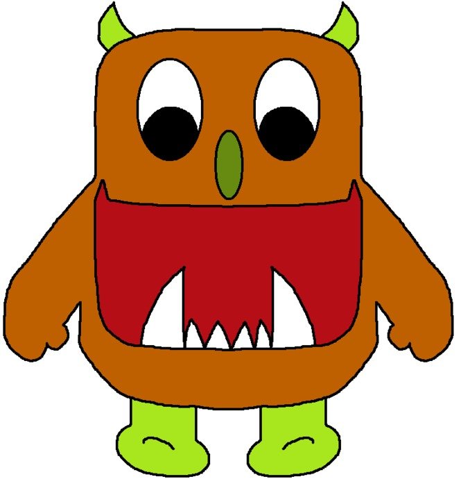 Monster Clip Art N11