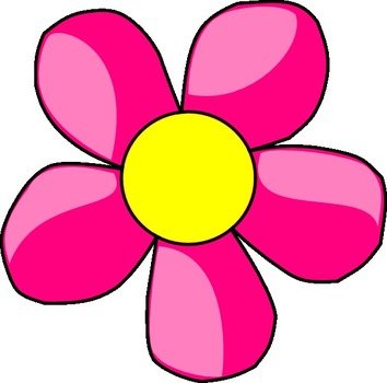 Pink Daisy Clip Art N3