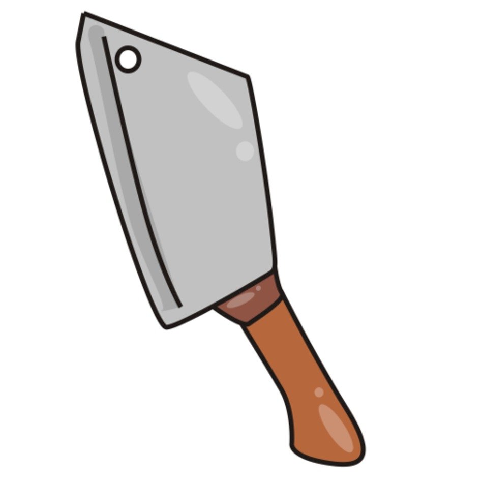 Butcher Knife Clip Art
