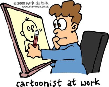 Artist At Work Clip Art