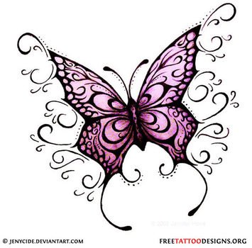 Butterfly Tattoo Designs N2