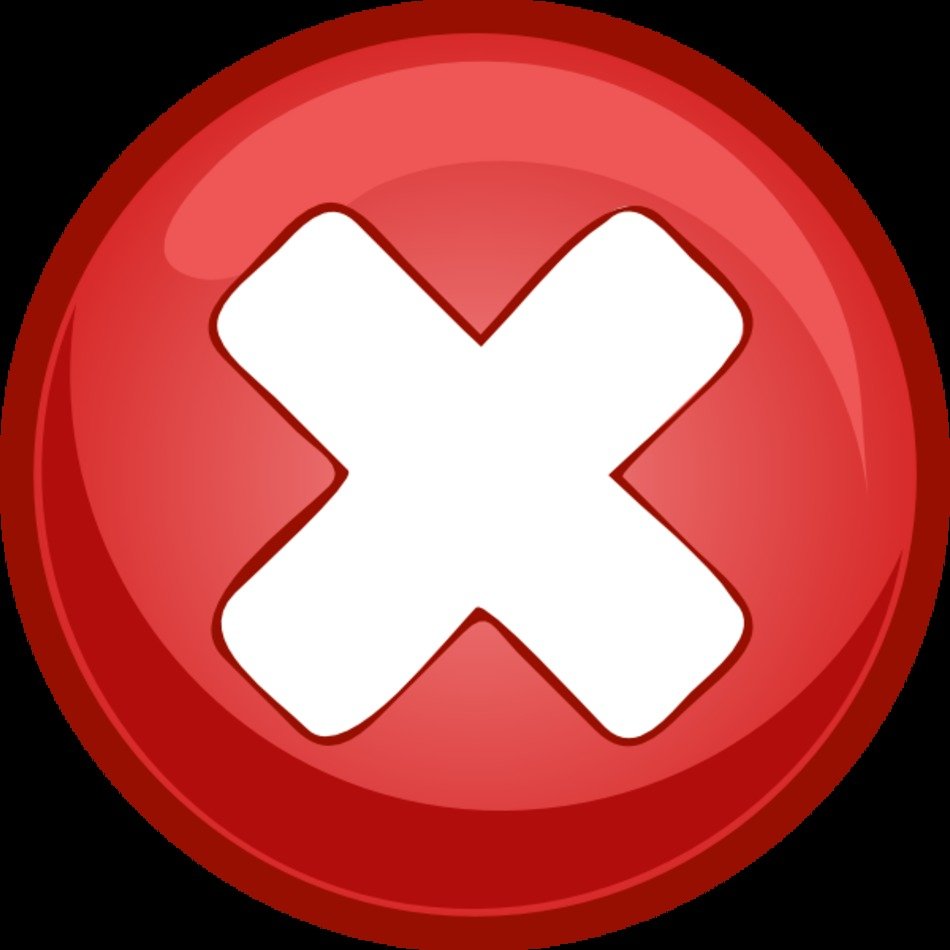 Red X Clip Art N4