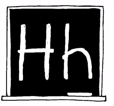 H Letter Clip Art