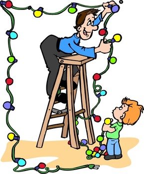 Christmas Lights Clip Art N7