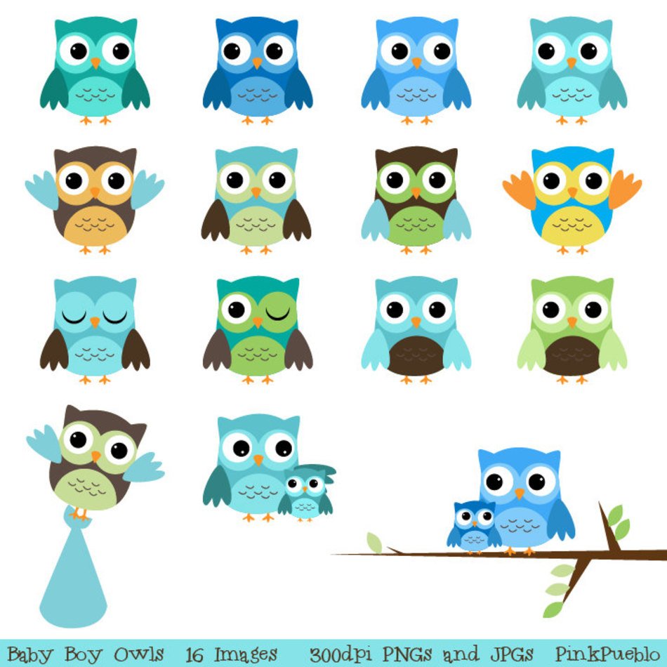 Baby Boy Shower Clip Art N2